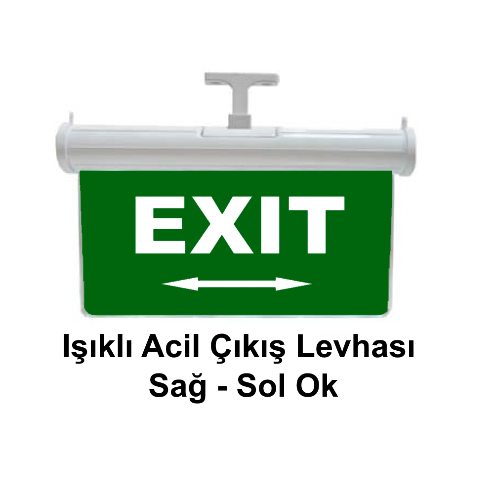 Işıklı Acil Çıkış Levhası (Exit Sağ-Sol) GN-AC06